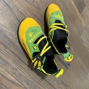 La Sportiva Stickit kids rock climbing shoes 28/29